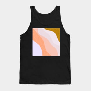 Retro Abstract Desert Oasis Tank Top